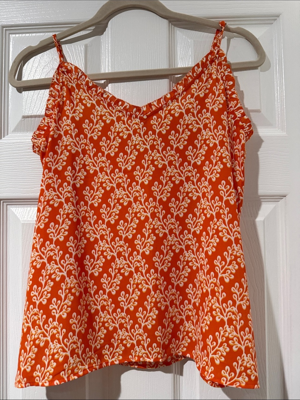 NWOT BLOUSE LOFT ORANGE BRANCH